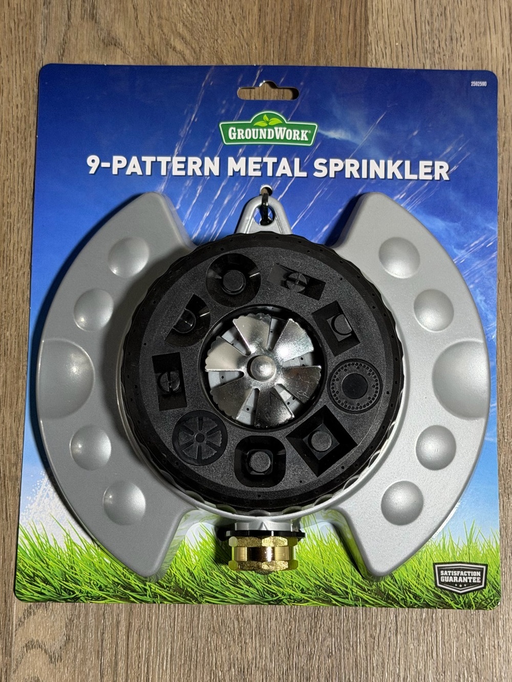 9 Pattern Metal Sprinkler - GroundWork